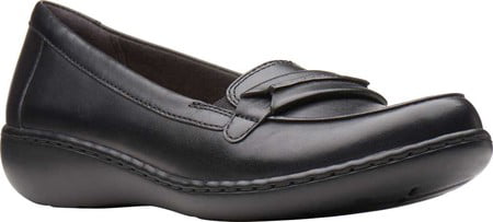Visita lo Store di ClarksClarks Women's Ashland Lily Loafer,Navy Leather,9 N US 