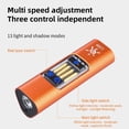 thumbnail image 2 of Flashlight with Red Laser Rechargeable LED, Magnetic Work Light with COB Side Light, 13 Modes Portable Waterproof Flashlight for Camping, Car Repair, Emergency, 2 of 10