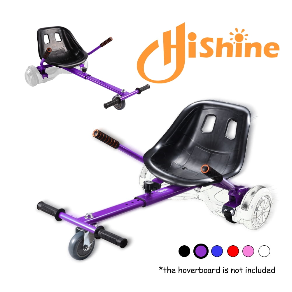 Hishine hoverboard seat attachment goKart fits 6.5”/8”/10” hoverboards