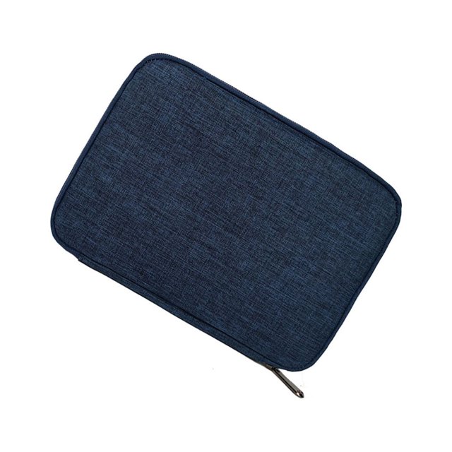 Toystoory Correa de reloj Bolsa de almacenamiento Estuche de banda Organizador de absorción de impactos Tela Oxford Almacenamiento y organización del hogar Azul oscuro