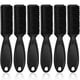 thumbnail image 1 of piezas de cepillo de limpieza de cuchillas de peluquero, cepillo de limpieza de nailon, herramienta de peluquero, cepillo de peinado para hombres (negro y rojo), 1 of 7