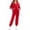 Red, variant on Arshiner Girls' Athletic Clothing Sets Long Sleeve Black Sweatshirt and Sweatpants Fall Outfits Sweatsuits Sets 5-6 Years