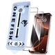 thumbnail image 1 of Protector de Pantalla de Vidrio OneFish para iPhone 14 Pro Max/15 Plus, 1 of 7