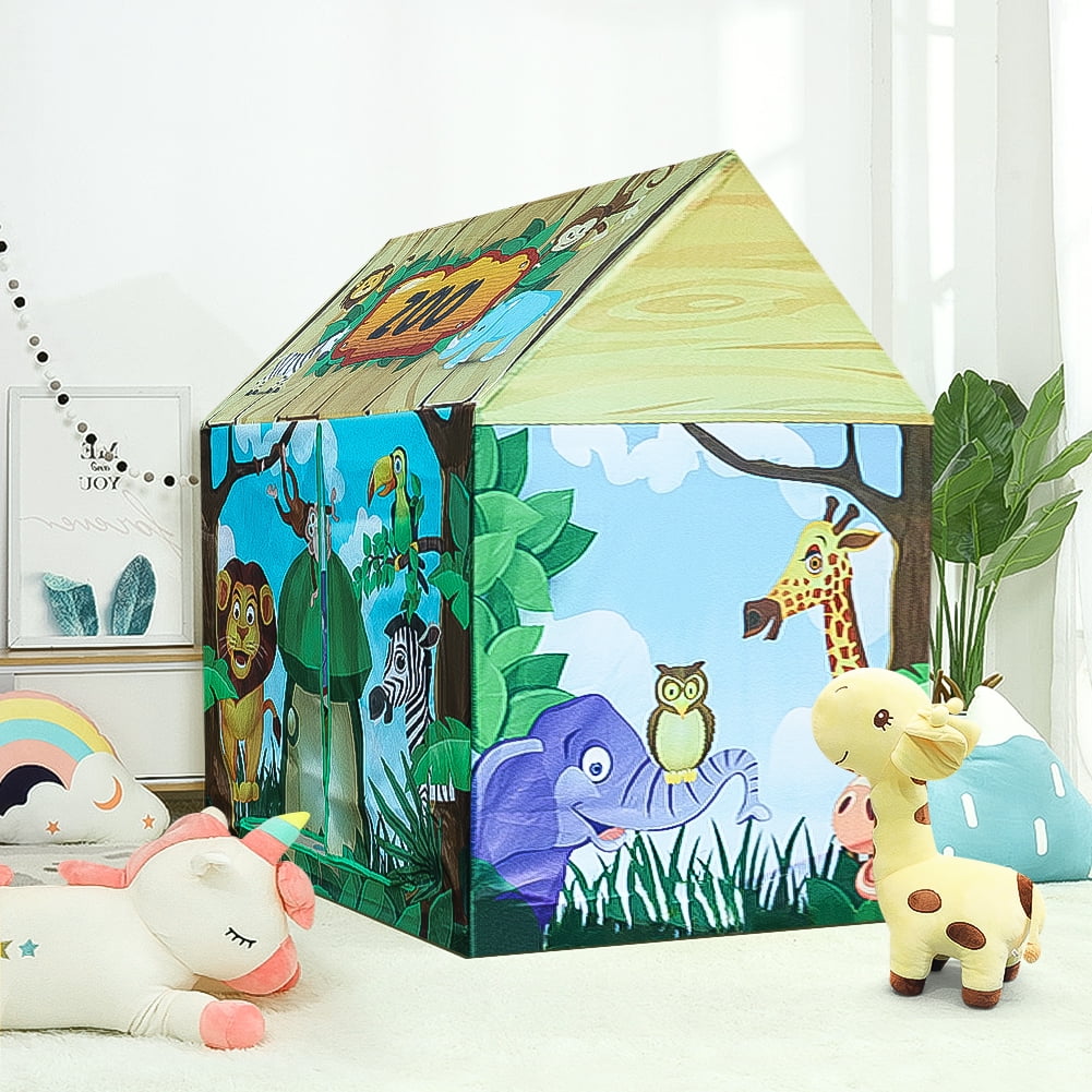 Kepooman Play Tent for Kids, Indoor Playhouse Tents with Lifelike House Design, Birthday and Christmas Toy Gift for 3, 4, 5 and 6 Year Old Children Kepooman Play Tent for Kids, Indoor Playhouse Tents with Lifelike House Design, Birthday and Christmas Toy Gift for 3, 4, 5 and 6 Year Old Children