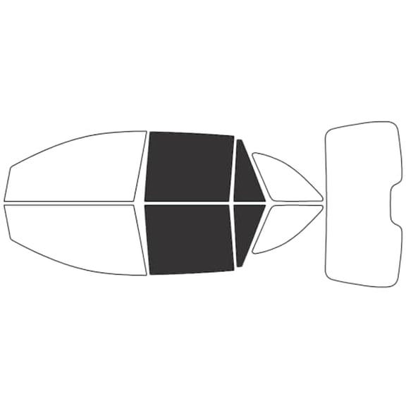 Avery Dennison NR Nano Ceramic IR Window Tint Kit Compatible with Lincoln Mkx 2007-2015 - Back