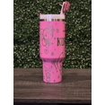 thumbnail image 2 of Vaso Stanley de Kuromi de 40 Oz | Taza Stanley de Hello Kitty de Sanrio | Botella de Agua Rosa Peonía | Envoltura Completa con Grabado Láser Personalizado | obsequios para Ella, 2 of 10