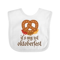 Inktastic 1st Oktoberfest German Festival Boys or Girls Baby Bib