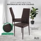 thumbnail image 3 of Juego De Comedor 4 Sillas y Mesa De Vidrio Templado Lexus marron 5, 3 of 8