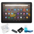 thumbnail image 1 of Fire HD 10 Inch Tablet Full HD, 32GB Black (2021) with Wireless Bluetooth Earbuds, 1 of 6