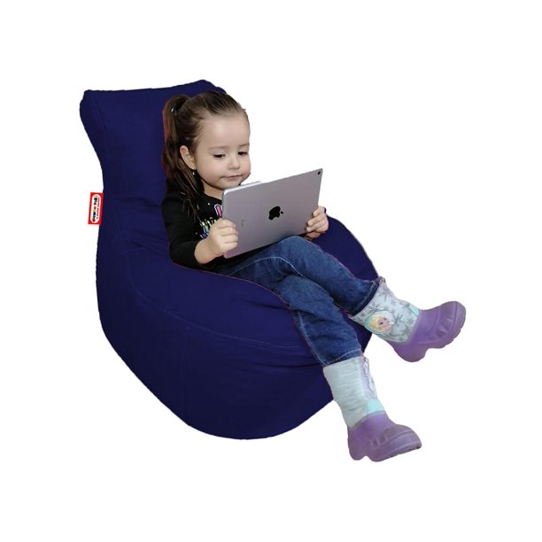 Sillón Puff Mundo Puff Panzón Chico azul marino Chico Mundo Puff Panzon Chico