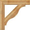 thumbnail image 3 of Ekena Millwork 6"W x 40"D x 40"H Funston Block Rough Sawn Bracket, Western Red Cedar, 3 of 4
