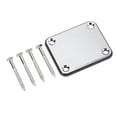thumbnail image 2 of Electric Guitar Neck Plate, Electric Guitar Back Mounting Plate Sturdy Easy To Install Rustproof Prevent Over Tightening Protect Finish  For Bass, 2 of 7