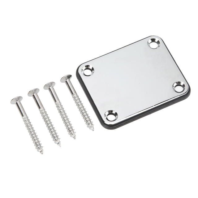Platón de cuello de Guitarra Eléctrico, Placa de Montaje de la Guitarra de Guitarra Fácil de Instalar A Prueba de ÓXido Para El Bajo