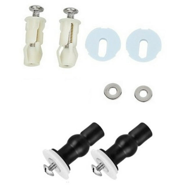 Toilet Seat Cover Close Top Fix Screws Nut Lid Pan Fixing HINGES Hole Fitting