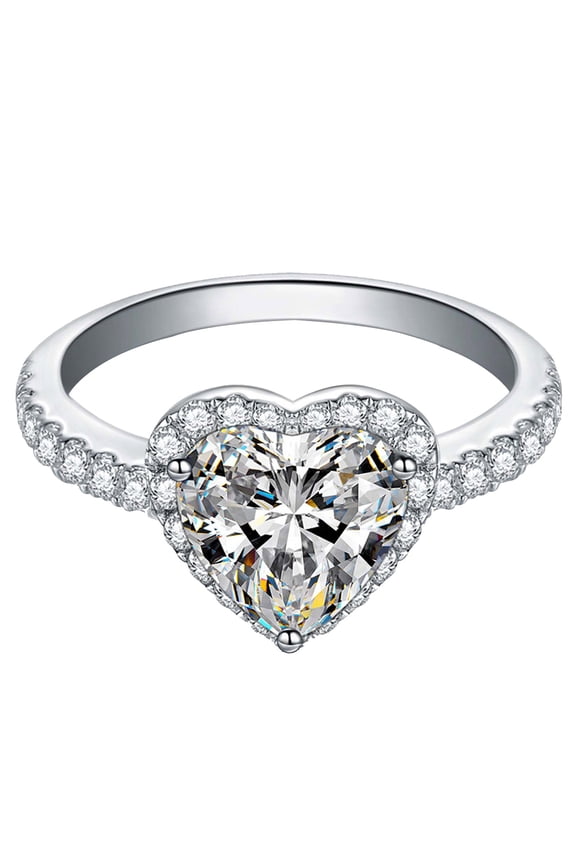 2-in-1 Women's Vintage White Diamond Silver Engagement Wedding Band Ring Set, 925 Sterling Silver Fidget Rings for Women Adjustable Open Band Ring Cubic Zirconia Sunflower Ring