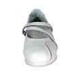 thumbnail image 2 of 24 HOUR COMFORT Janis Wide Width Comfort Shoes For Work and Casual Attire WHITE 10.5, 2 of 6