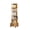 Wood+ 6 Tier + Wheels, variant on EHANCIS 5-Tier Spinning Tower Bookshelf,360° Rotating Storage Rack with Drawer Base,Narrow Rolling Bookcase Ideal for Corner,Bedroom, Living Room,Office,White
