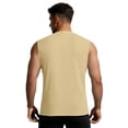 thumbnail image 4 of LIaqionyy Sleeveless Shirts for Mens Solid Color Tank Tops Workout Muscle Gym Ribbed Shirt Summer Clothes, 4 of 7