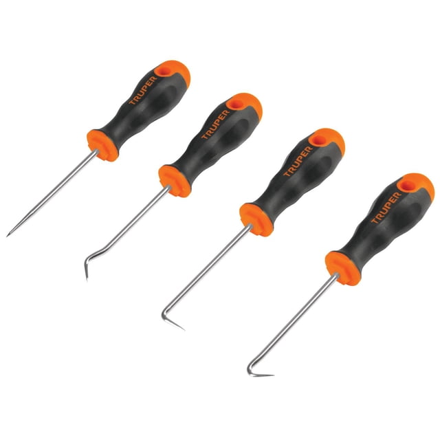 Desarmador punta de Gancho Set 4 Piezas Truper Truper GAN-4