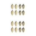 thumbnail image 2 of kurtrusly 8piece Christmas Decorations Exquisite Pine Cone Decorations For Magical Gold 2Set, 2 of 6