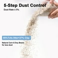thumbnail image 4 of FUKUMARU Tofu Cat Litter, Effective Odor Control, Strong Clumping Pellets, Dust Free, White Tea, 18lb, 4 of 7