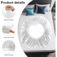 thumbnail image 5 of Bulopur Galaxy Wolf Sheet Set Queen Size Fitted Bed Sheet Wrinkle Free Fade Resistant Bedding Set for Women Men, All Season Home Decor for Queen Size Bed, 5 of 5