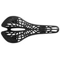 thumbnail image 2 of Langgg Lightweight Plastic Saddle Road Mountain Bike Saddle Seat PVC black, 2 of 8