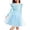Light Blue, variant on Arshiner Girl Dress Toddler Tutu Velvet Tulle Long Sleeve Special Occasion Dresses