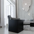 thumbnail image 3 of American Home Classic Spencer Large Square Modern Metal Side Table in Black, 3 of 5