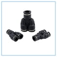 thumbnail image 3 of Puerto de 3 vías en forma de aire neumático neumático 12 mm 8mm 10mm 6mm 4mm SOBREDOSIS Tubo de manguera Push en conectores de accesorios de plástico de gas de gas accesorios rápidos, 3 of 4
