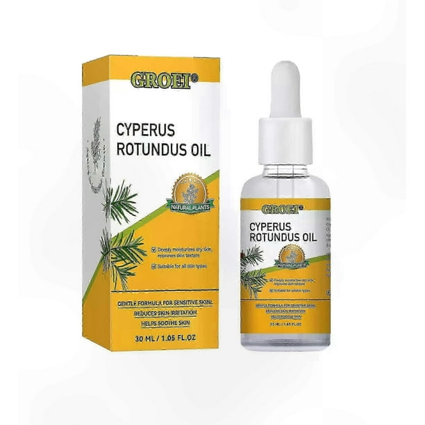 Smooth Skin Hair Removal Oil with Natural Moisturizers - Cyperus Rotundus Formula for All Skin Types
