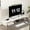 All White, variant on Monitor Stand Riser,Wood & Acrylic Computer Monitor Stand with LED Light,Desk Accessories Desktop Organizer Stand for Computer,Laptop,Printer,PC & TV Screen Riser