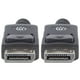 thumbnail image 2 of Cable de Video Manhattan DisplayPort, Ultra HD 4K, Blindado, 1m. Manhattan 306935, 2 of 2