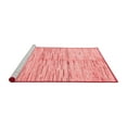 thumbnail image 2 of Ahgly Company Machine Washable Indoor Rectangle Solid Red Modern Area Rugs, 6' x 9', 2 of 4