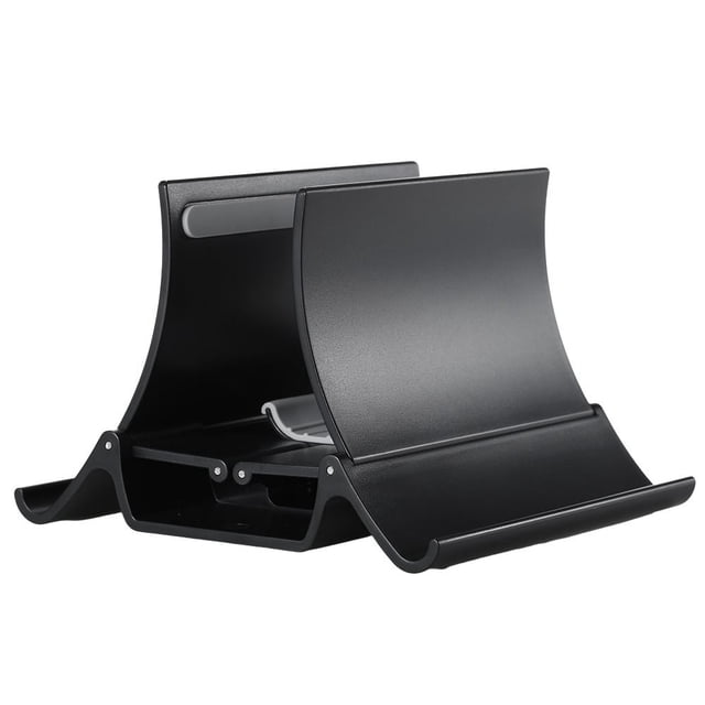 Mistaha Multifonctionnel Vertical Ordinateur Portable Support ABS Matériel Stable Structure Auto Ajuster pour Tablette de Téléphone Mobile