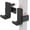 For 1" Hole of 2x2 inch Rack, variant on Voylla Solid Steel J Hooks for 2" x 2" or 3" x 3" Tube Power Cage with 1" 1/2" or 5/8" Hole Squat Rack Attachment, J-Hook Barbell Holder for Power Rack, Set of 2
