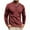 Red, variant on ZCFZJW Men's Henley Shirts Long Sleeve Button T-Shirt Lightweight Basic Solid Colro Athletic Tees Tops Fashion Casual Pullover Shirt with Pockets Dark Blue XXXL