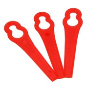 80Pcs Replacement Grass Trimmer Blades Spare Part Lawn Mower Cutting