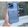 thumbnail image 3 of CASELIX Slim Clear Case for iPhone 12 Pro Max [Not Yellowing] [Military Grade Protection] Compatible with iPhone 12 Pro Max Protective Case 6.7 inch, Pacific Blue, 3 of 7
