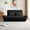 Black, variant on YOUDAO 79.5" Corduroy Cloud Sofa Couch, Modern Loveseat Sofa,Folding Floor Couch with Adjustable Backrest, High-Density Foam Compression Sofa for Living Room, Apartment and Small Spaces,Black