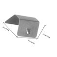 thumbnail image 2 of unbranded 20Ud Sujetadores Para Deflectores De Y Lluvia Compatible Para Coche Resistentes Y De Color Plata, 2 of 8