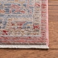 thumbnail image 3 of Safavieh Kenitra Wayne Geometric Polyester Area Rug, Blue/Pink, 8' x 10', 3 of 10