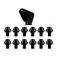 thumbnail image 1 of 12x Accesorios para calzado de atletismo, tacos para botas de fútbol, tacos para césped estables con rosca M6 para rugby, tacos para botas de fútbol Altura 8mm, 1 of 8
