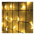 thumbnail image 1 of Exquisite Romantic Moon String Light - Attractive Holiday Hanging Light String - Moon Star Lamp - Home Decor, 1 of 8