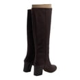thumbnail image 4 of Franco Sarto Womens Anberlin Leather Knee-High Riding Boots, 4 of 5