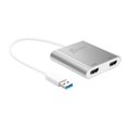 thumbnail image 1 of Adaptador USB a HDMI j5create JUA365 Dual 4K + 1080p, 1 of 9