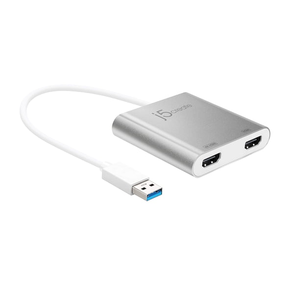 Adaptador USB a HDMI j5create JUA365 Dual 4K + 1080p