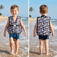 thumbnail image 3 of Koorium Kids Life Jacket Swim Vest - Toddler Boys Girls Float Swimsuit Buoyancy Swimwear 30 to 50 lbs, 3 of 8