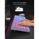 thumbnail image 5 of Combo inalámbrico de teclado y ratón SABLUTE, retroiluminado, color morado, 5 of 8