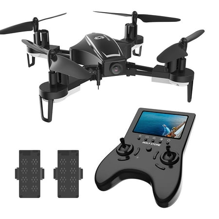 Holy Stone HS230D RC Racing Drone with 120° FOV 720P HD Camera and Video High Speed Wind Resistance Quadcopter with Altitude Hold Function 5.8G LCD Screen Real Time Transmitter Bonus